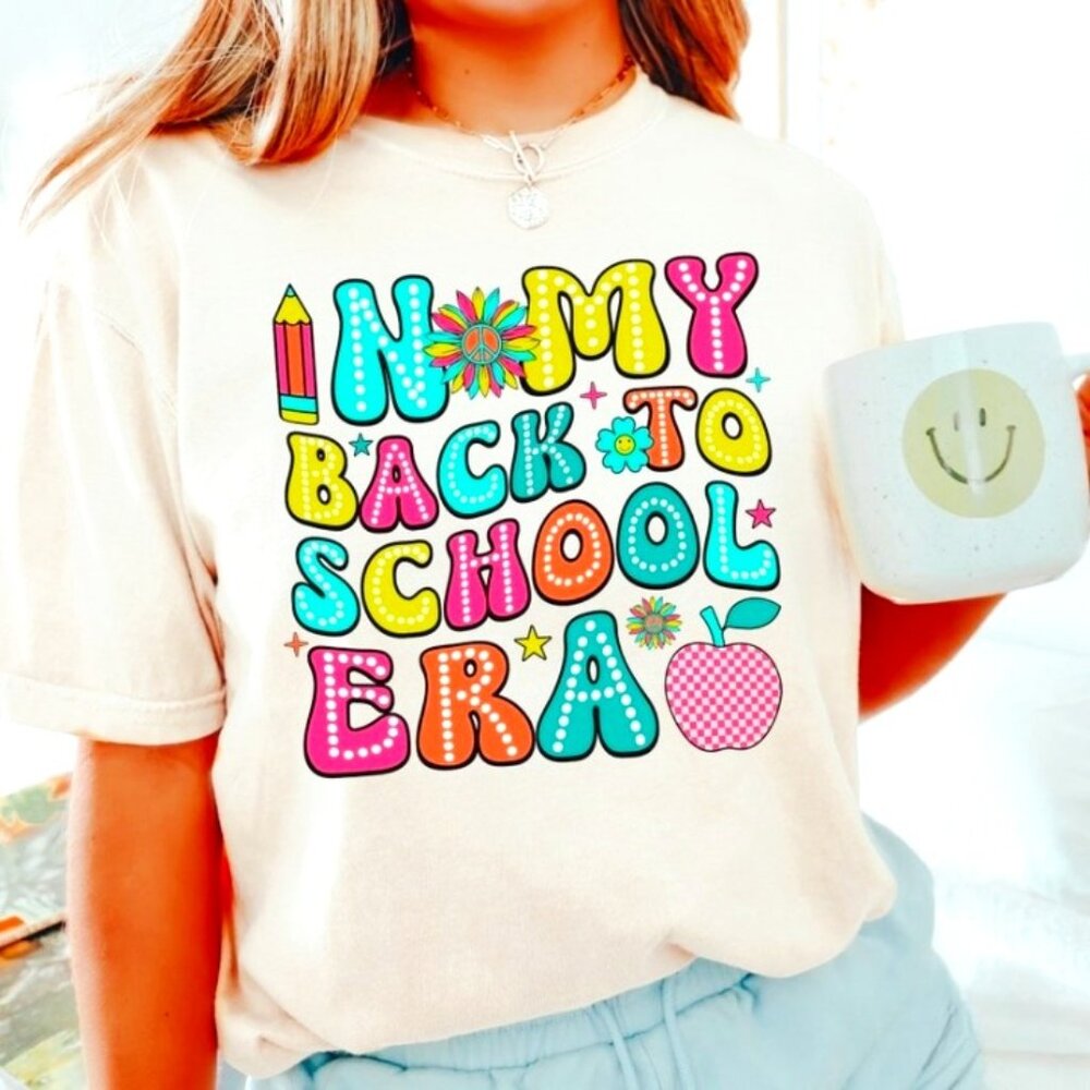 In My Back To School Era Shirt, Back To School Shirt